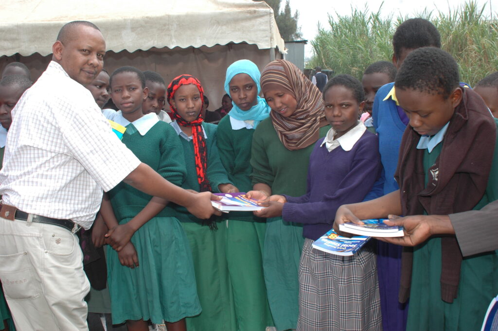 Donation at Jobema Primary School