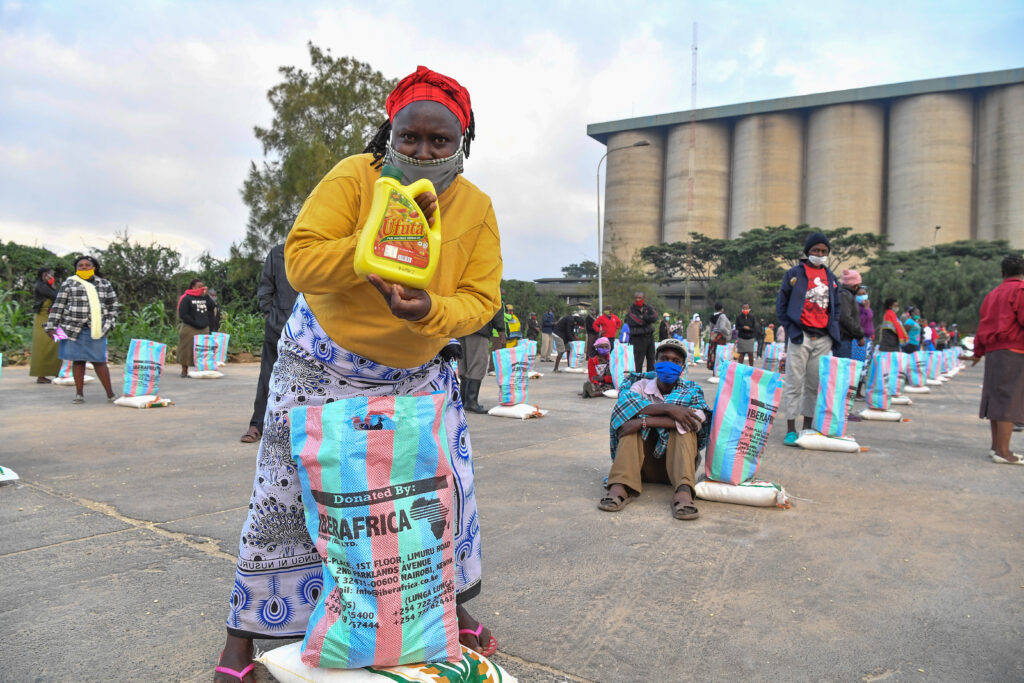 Food donation to Paradiso during Covid-19 Pandemic 
